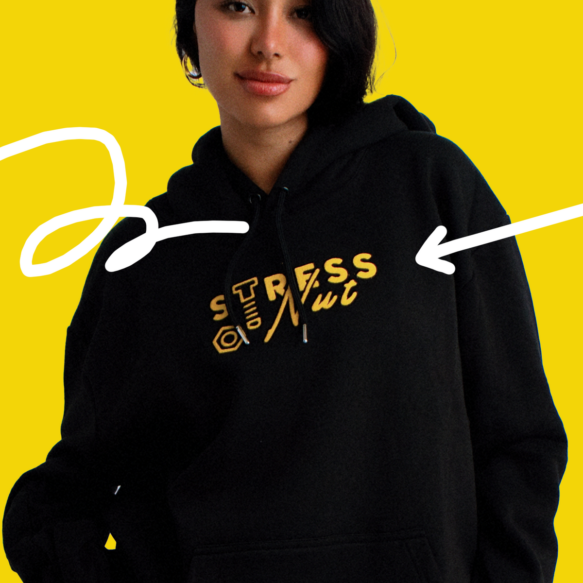 SN HODDIE BLACK Main image